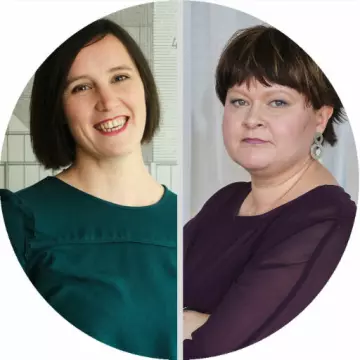 Sini Sallinen och Miira Riipinen 